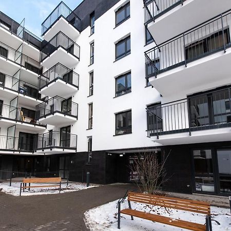 Ferienwohnung Project Comfort Apartament Potrzebna 55/29 Warszawa Exterior foto